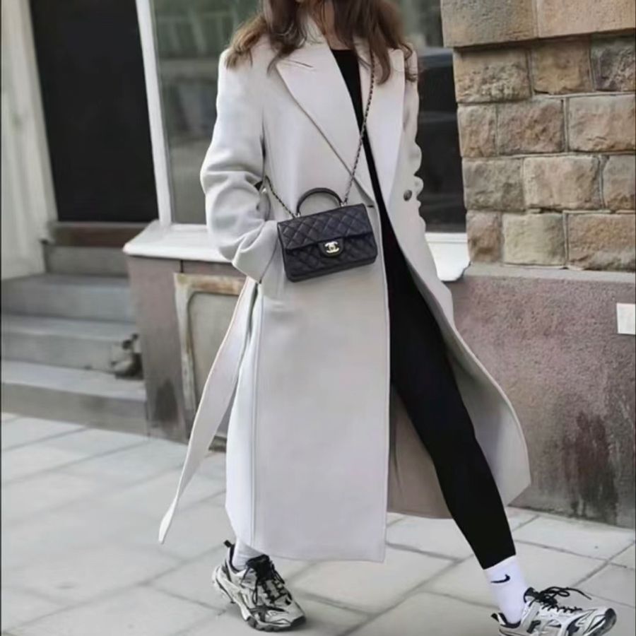 (已售出)全新全配 chanel香奈兒經典黑金 cf handle 包 20cm-3