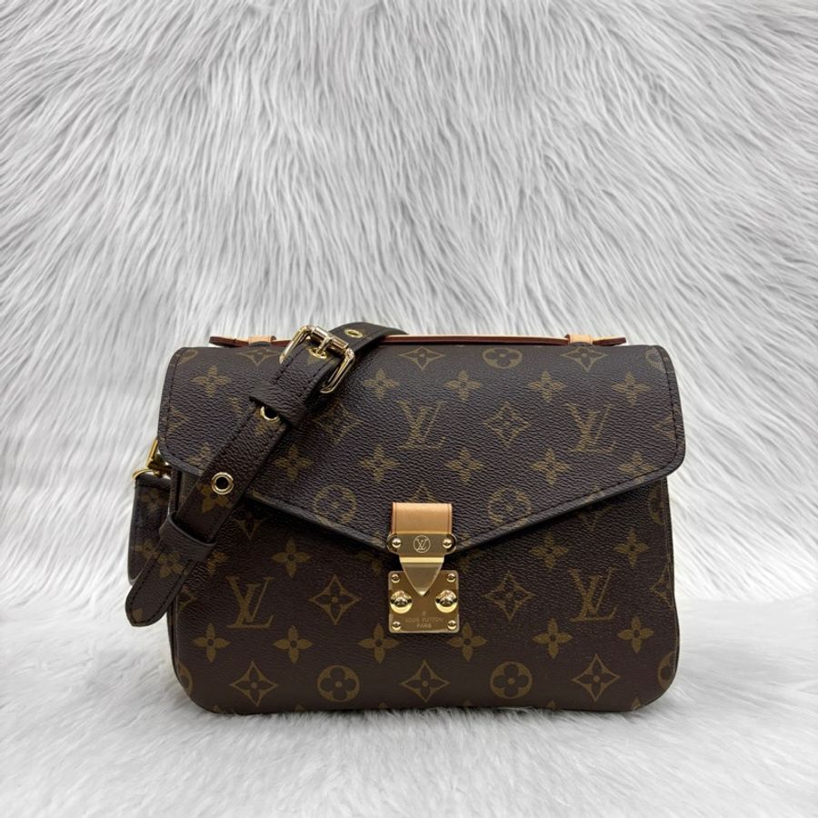 Louis Vuitton M44875原花手提肩背郵差包Pochette Metis*-0