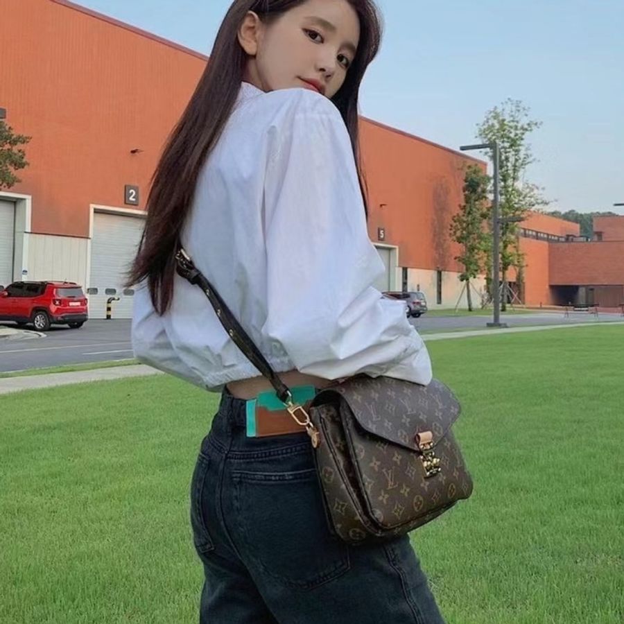 Louis Vuitton M44875原花手提肩背郵差包Pochette Metis*-6