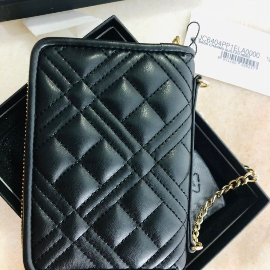 Love Moschino 黑色拉鍊皮夾-5