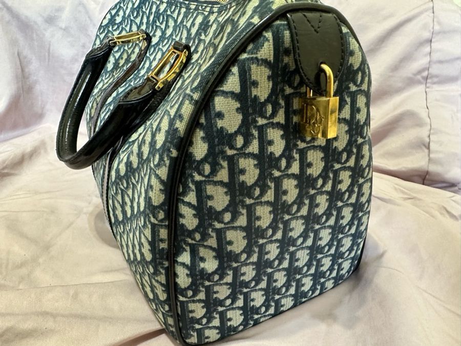 Dior vintage 波士頓包-1