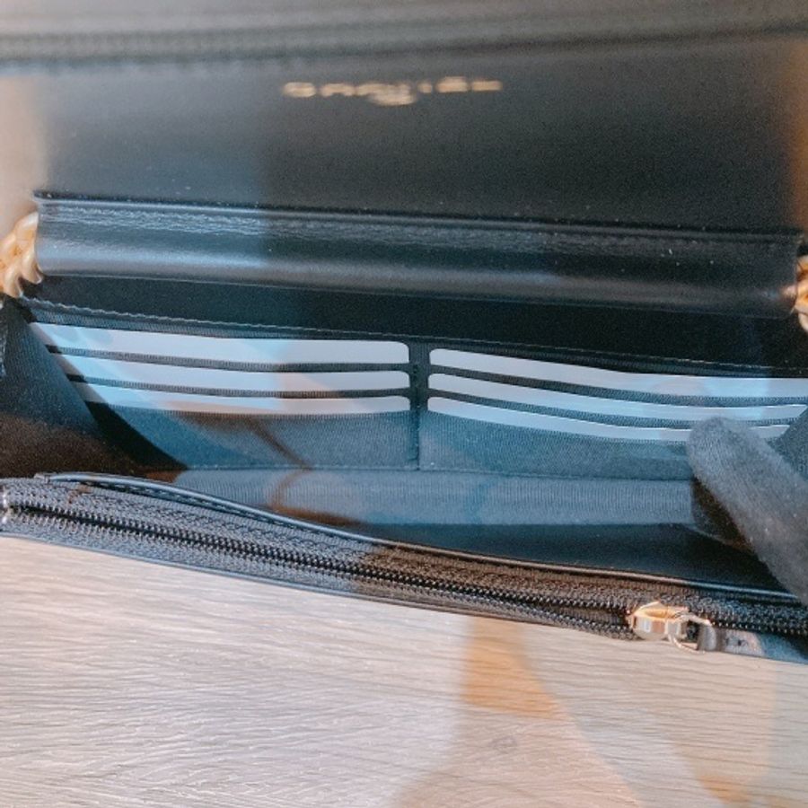CHANEL 荔枝牛皮 鏈條包BOY WALLET ON CHAIN-6