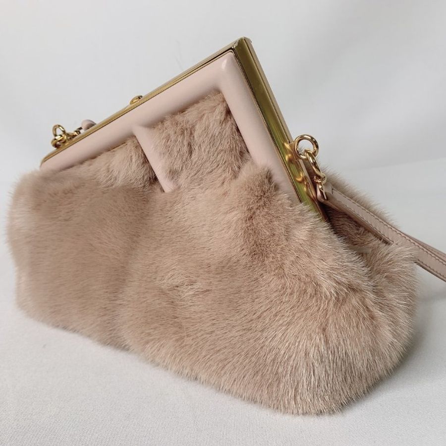 FENDI First水貂皮草手袋-5