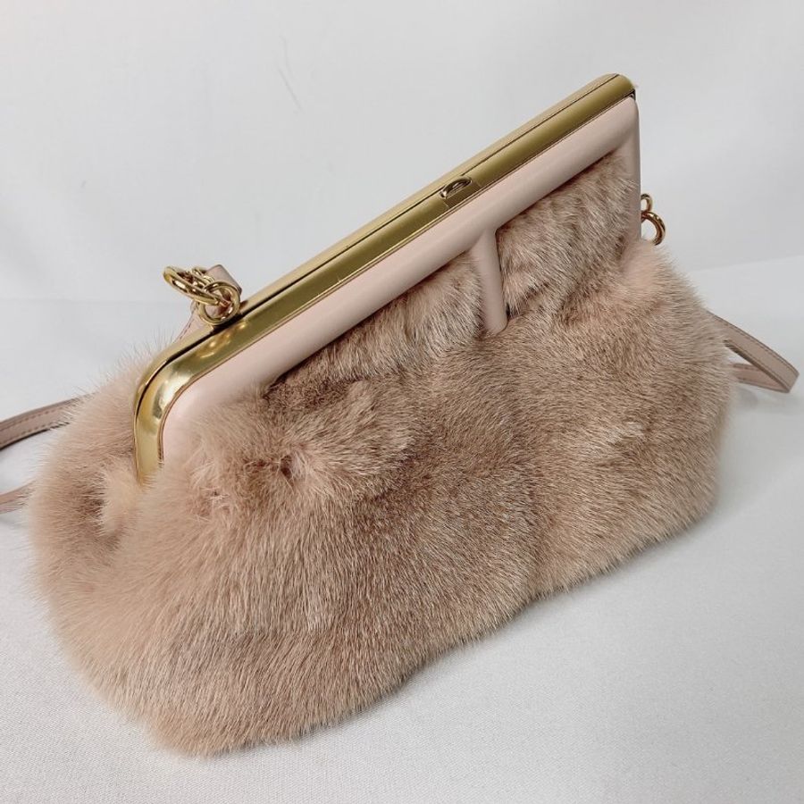 FENDI First水貂皮草手袋-6