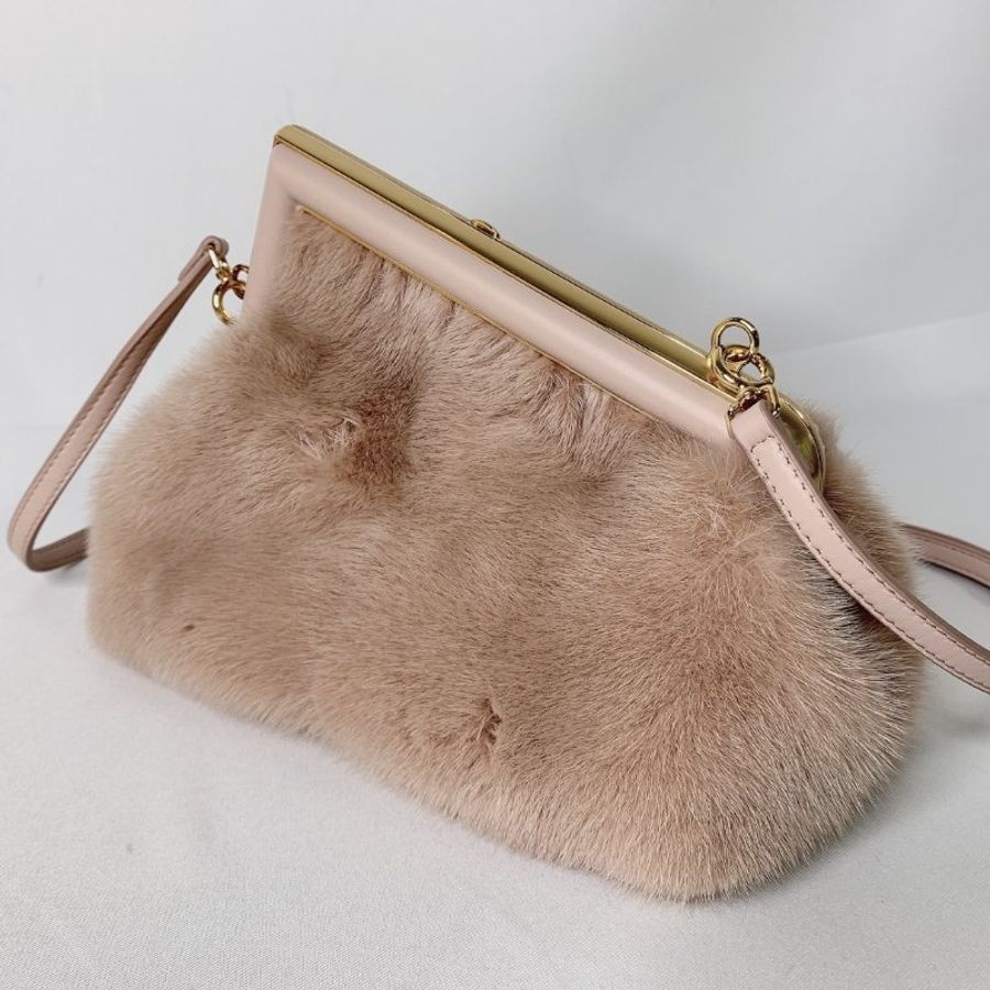 FENDI First水貂皮草手袋-7