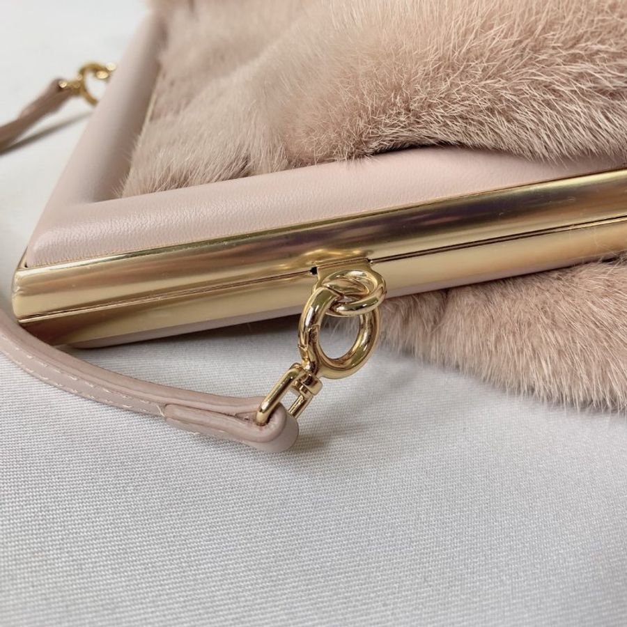 FENDI First水貂皮草手袋-13