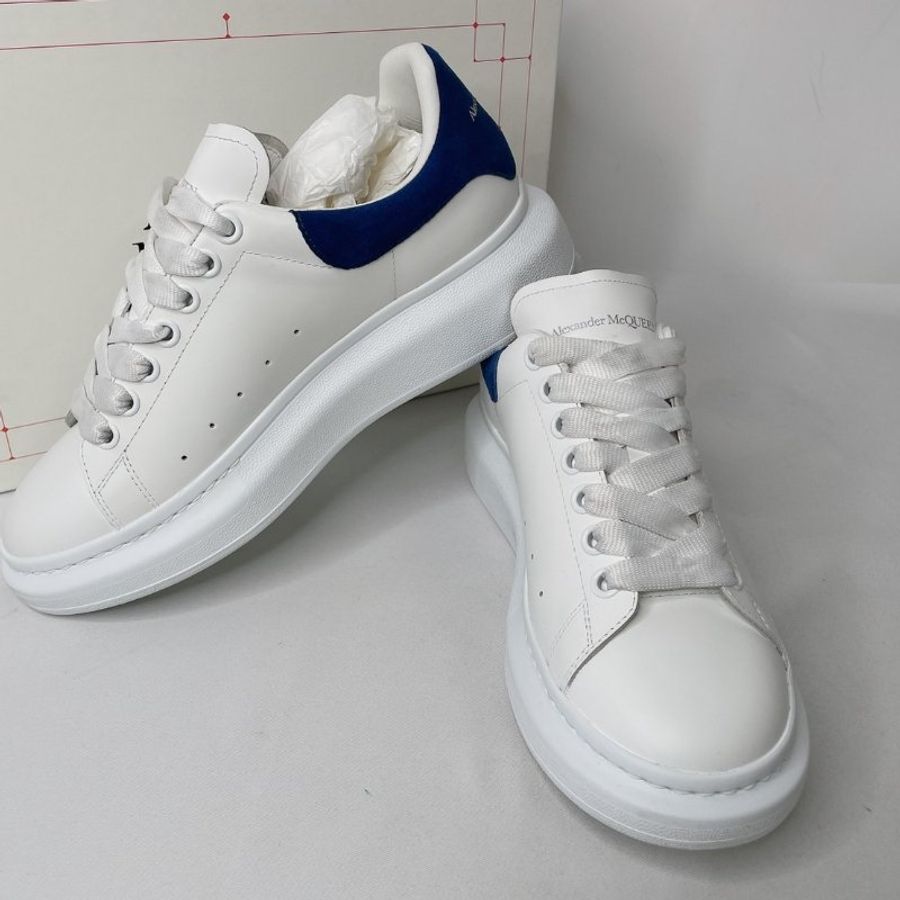 McQUEEN 麥坤厚底白鞋-6