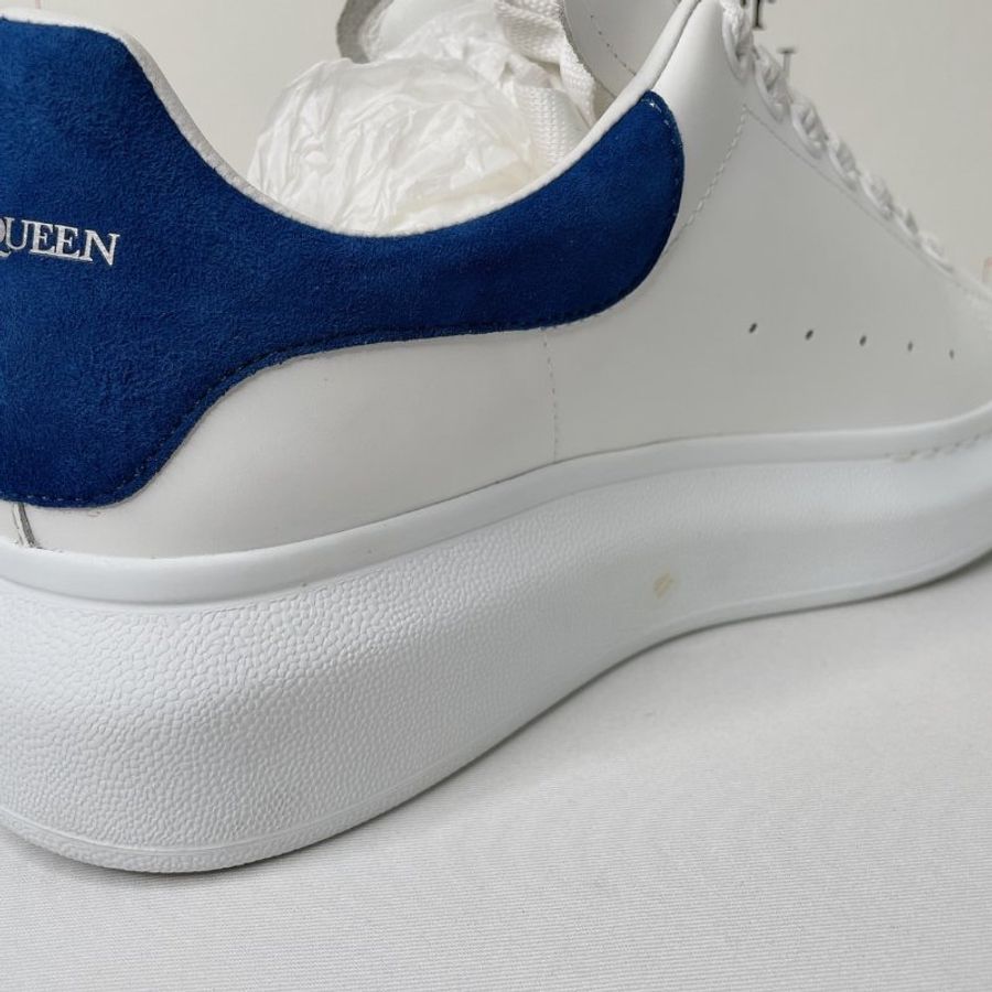 McQUEEN 麥坤厚底白鞋-8