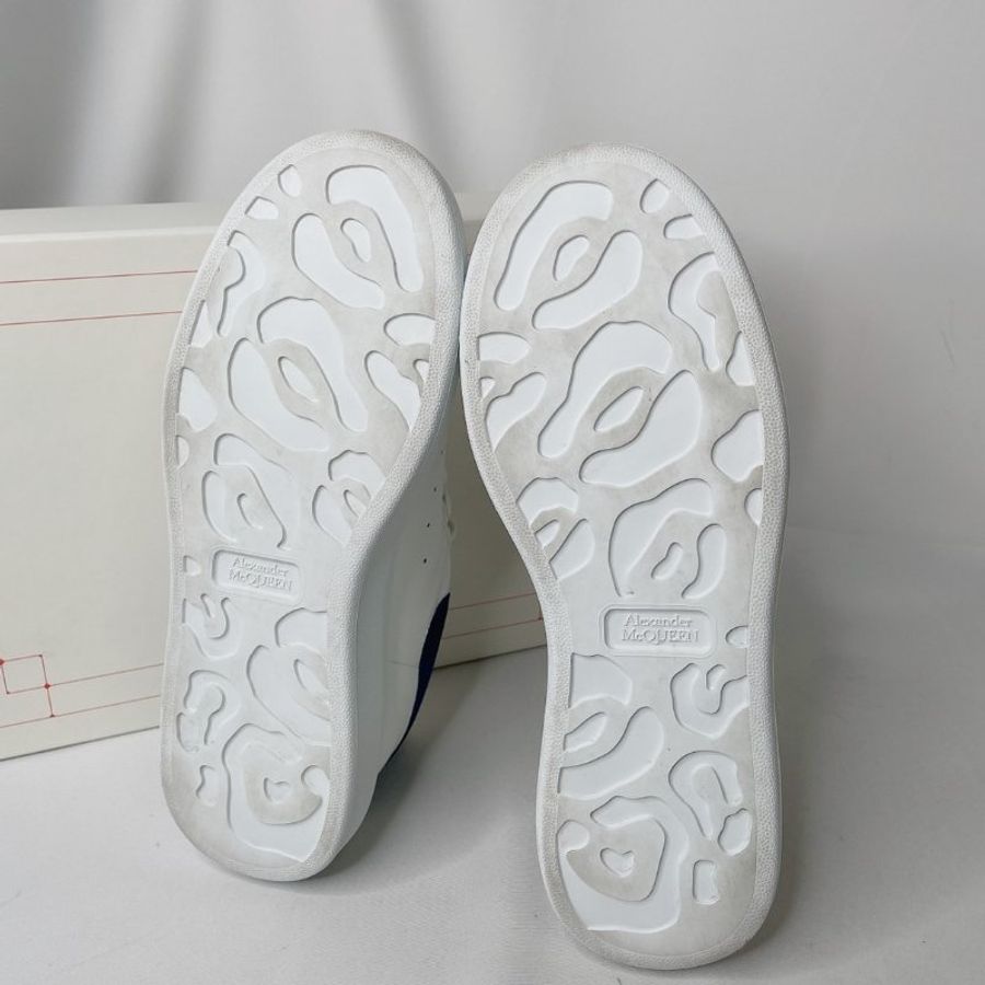 McQUEEN 麥坤厚底白鞋-9