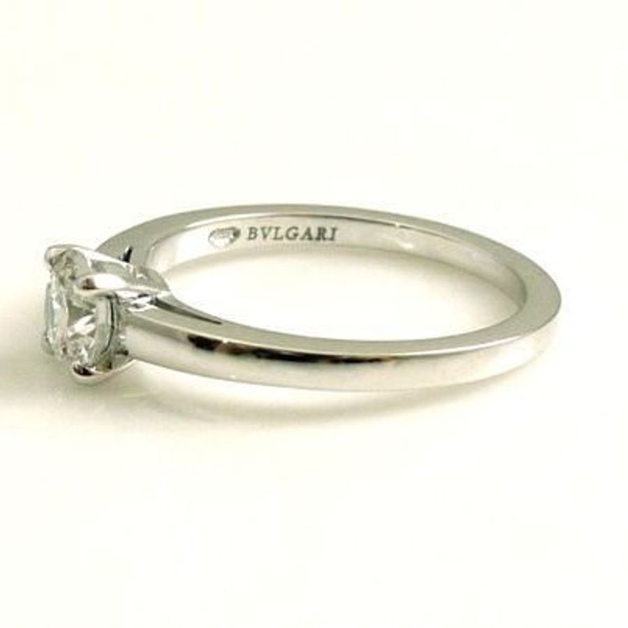 BVLGARI 寶格麗0.54CT鉑金鑽戒-7