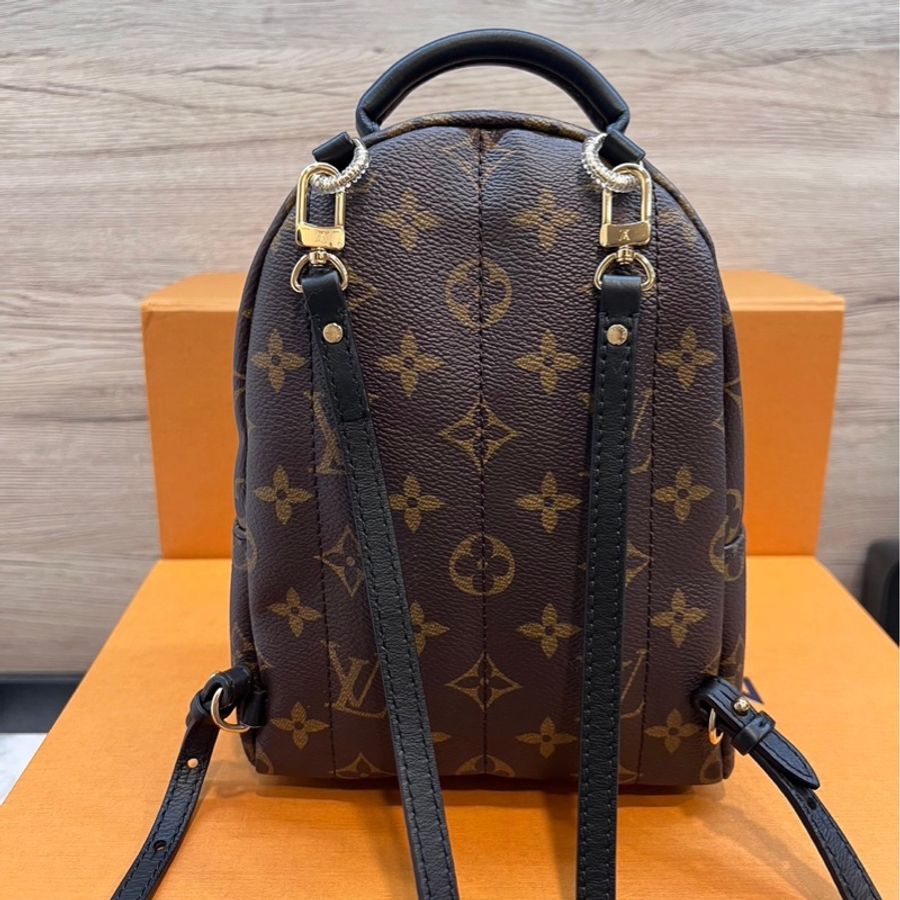 LV Palm Springs Mini 後背包 新款小書包 M44873 晶片款-2