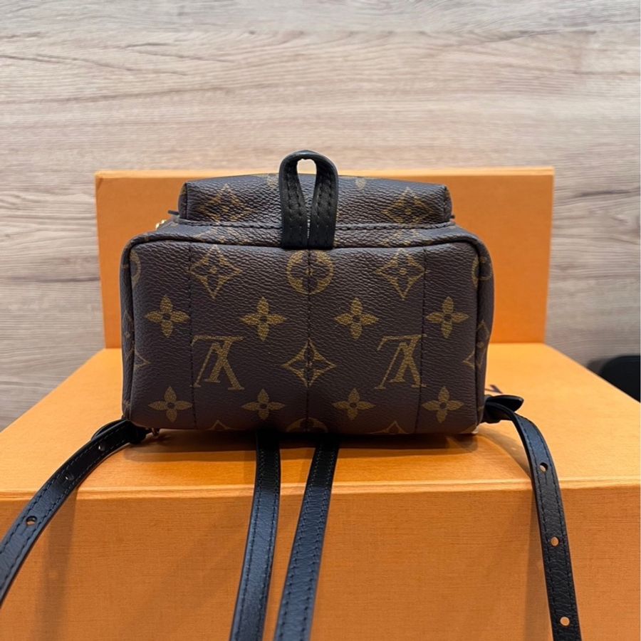 LV Palm Springs Mini 後背包 新款小書包 M44873 晶片款-4