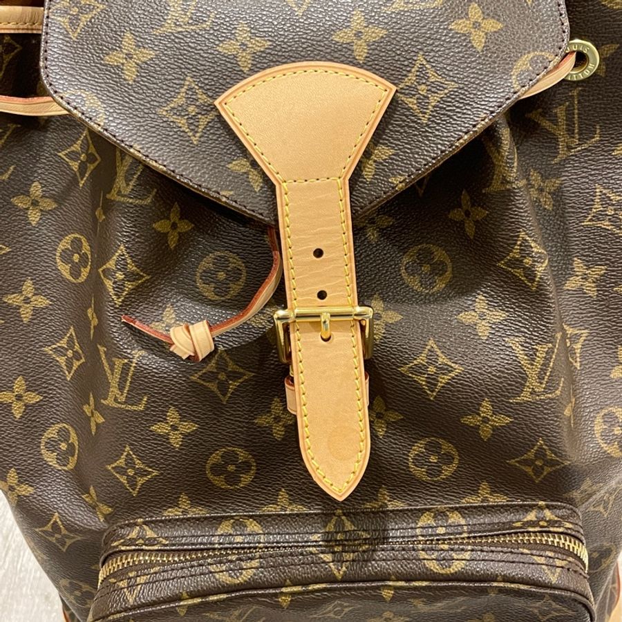 LOUIS VUITTON Vintage Monogram大號GM老花背包 後背包-4
