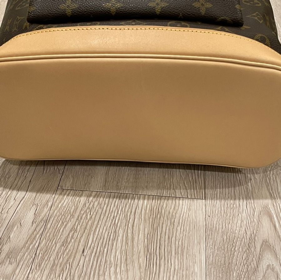 LOUIS VUITTON Vintage Monogram大號GM老花背包 後背包-11