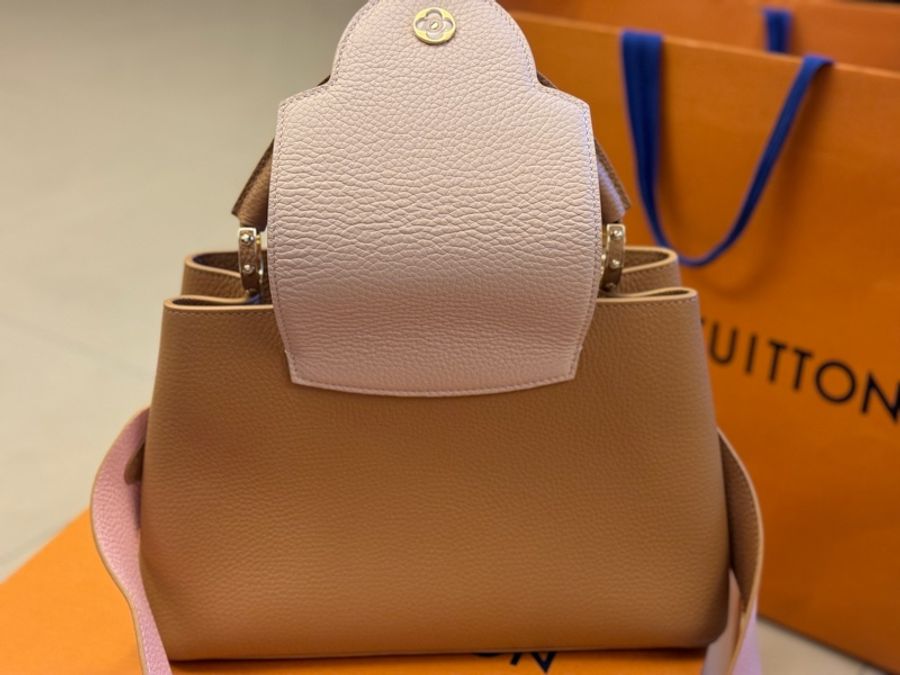 LV Capucines MM 手提肩背兩用包-2