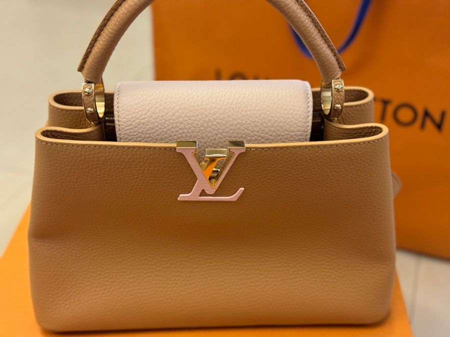 LV Capucines MM 手提肩背兩用包-6