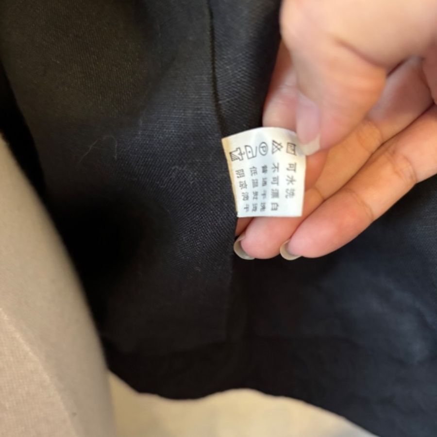 藏私·Collection_變形蟲盤釦刺繡連帽漢風背心-9
