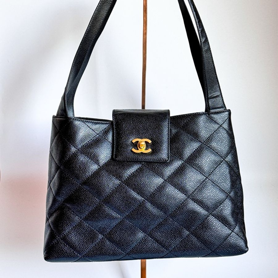 Chanel wild stitch shoulder tote bag-0