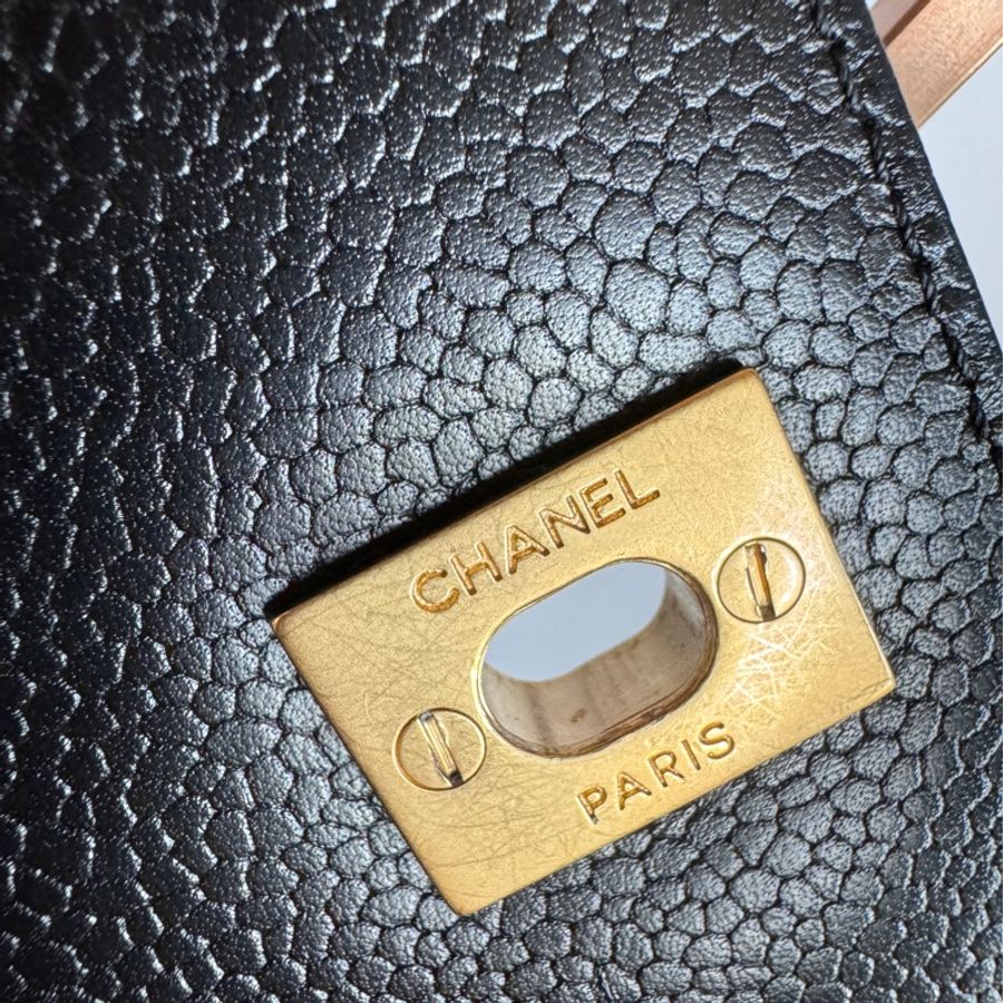 Chanel wild stitch shoulder tote bag-10