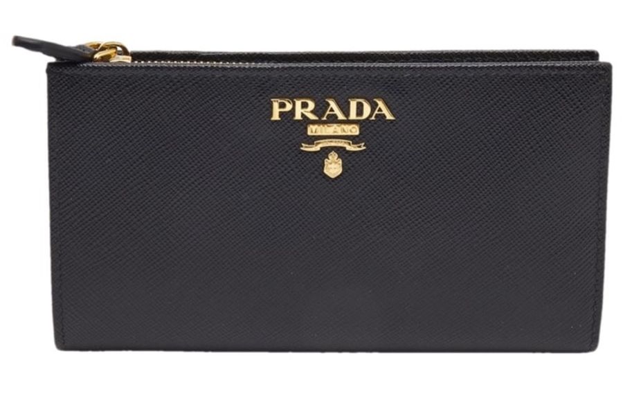 Prada Saffiano medium leather wallet-0