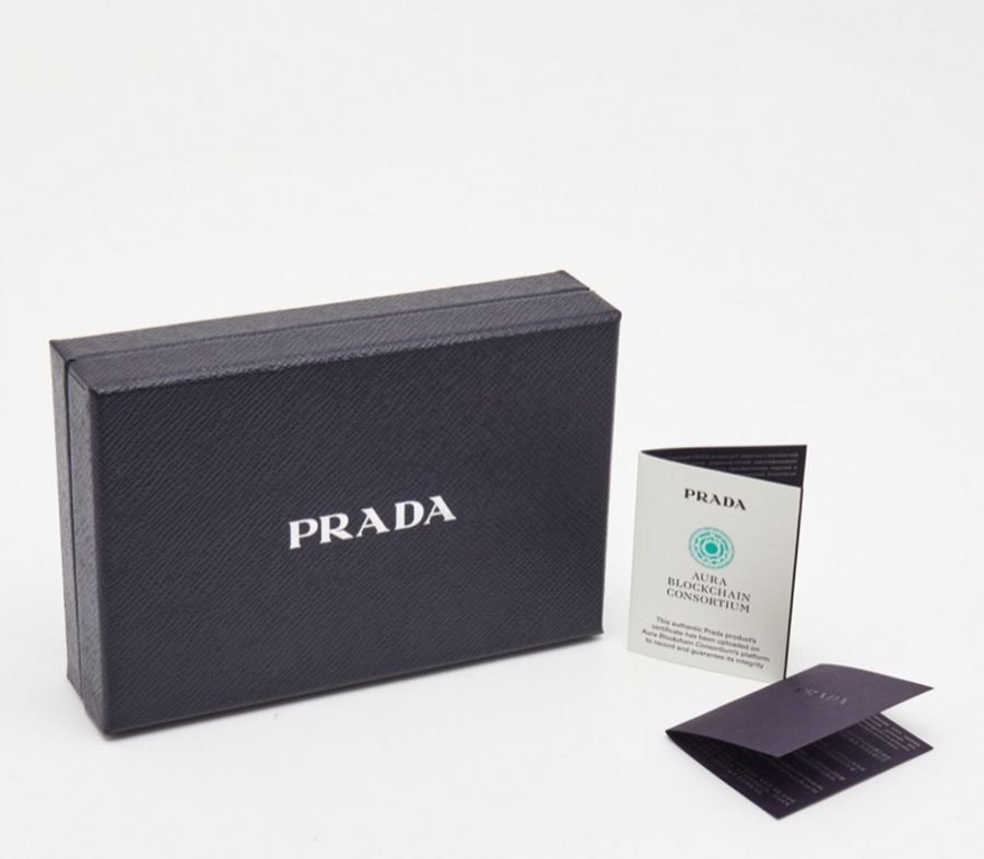 Prada Saffiano medium leather wallet-1