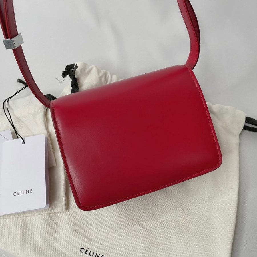 CELINE Classic Mini豆腐方胖包-5