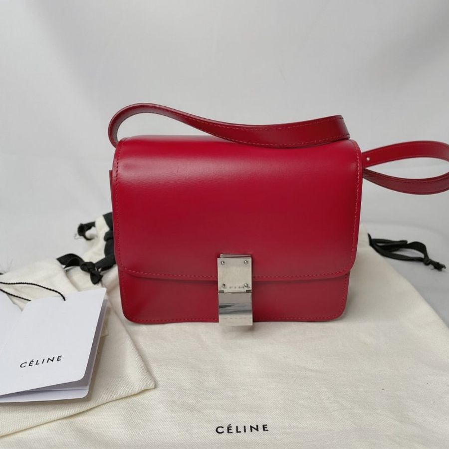 CELINE Classic Mini豆腐方胖包-6