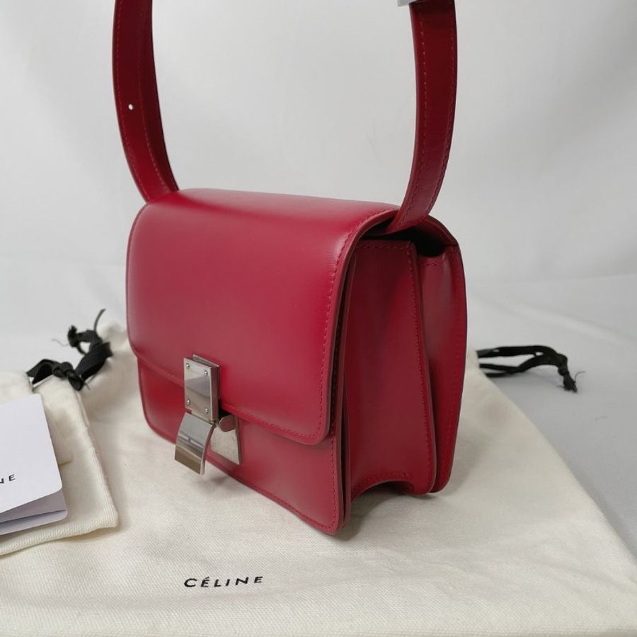CELINE Classic Mini豆腐方胖包-7