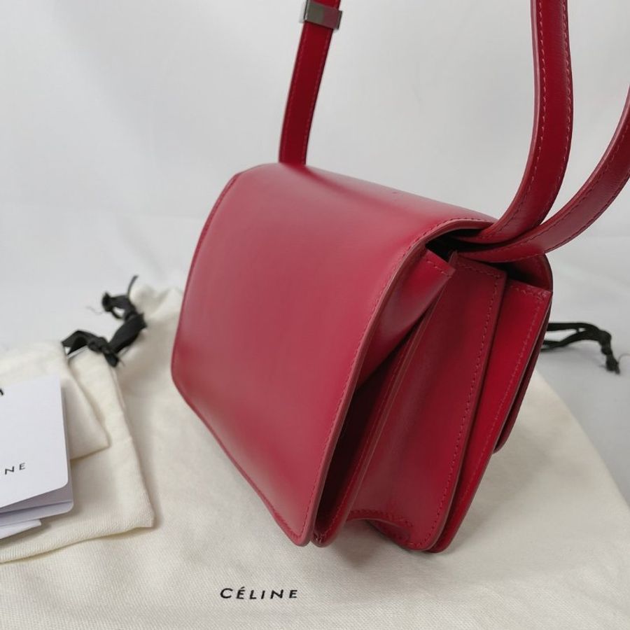 CELINE Classic Mini豆腐方胖包-9