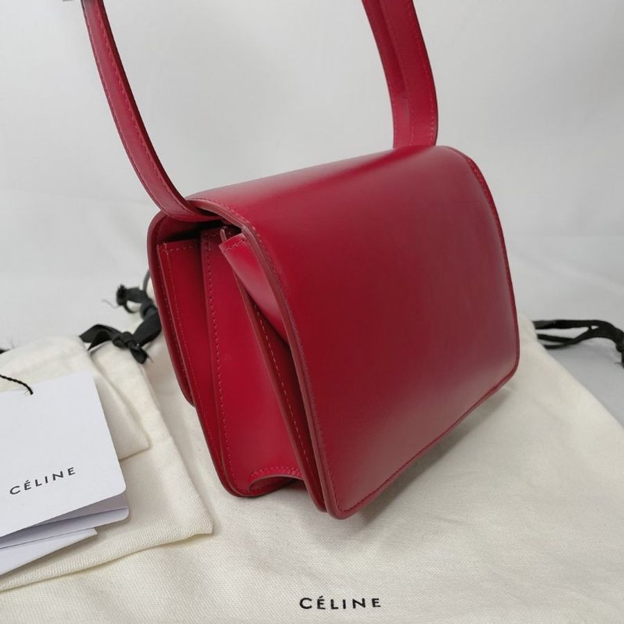 CELINE Classic Mini豆腐方胖包-10