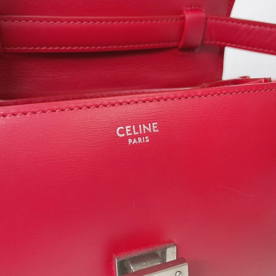 CELINE Classic Mini豆腐方胖包-14