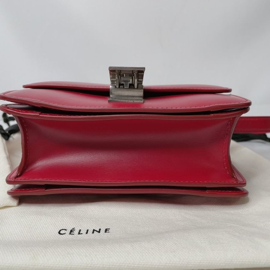 CELINE Classic Mini豆腐方胖包-15