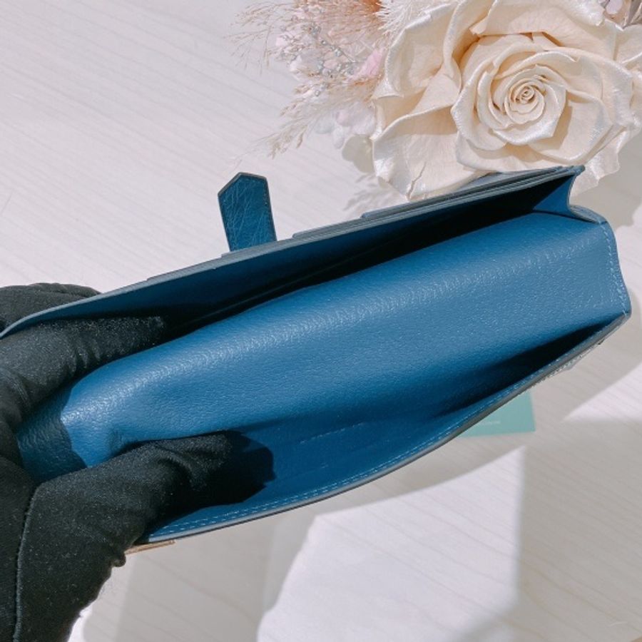 HERMES 鴕鳥皮 長銀包 BEARN LONG WALLET OSTRICH-7