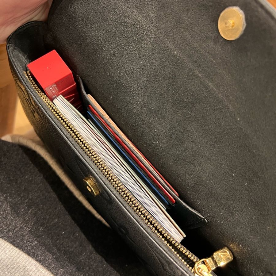 LV Wallet on Chain Ivy / 2條背袋-5