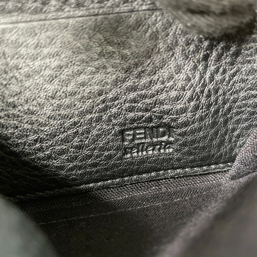 FENDI 碼釘式ㄇ字拉鍊長夾-8