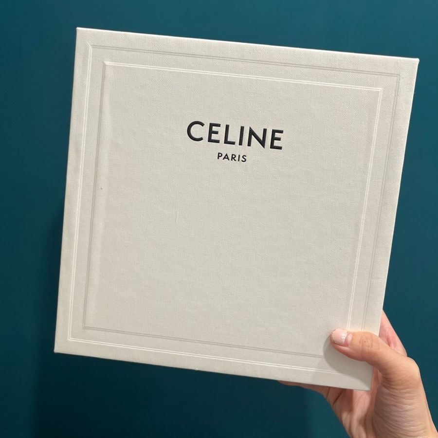 時髦度💯全配Celine mini triomphe bag 迷你凱旋門包-9