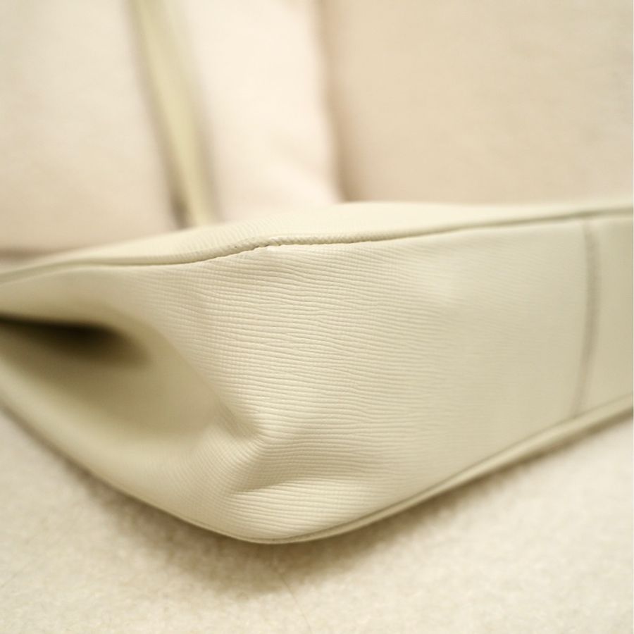 Ferragamo 拼圖扣奶油色肩包-8