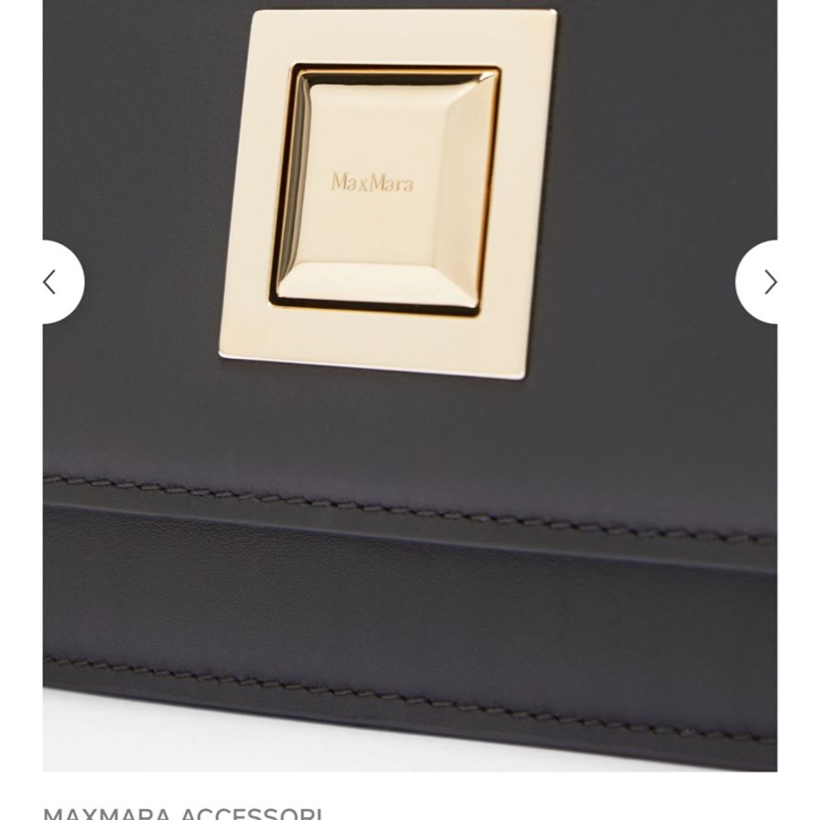 Max Mara 經典款黑色 肩包-1