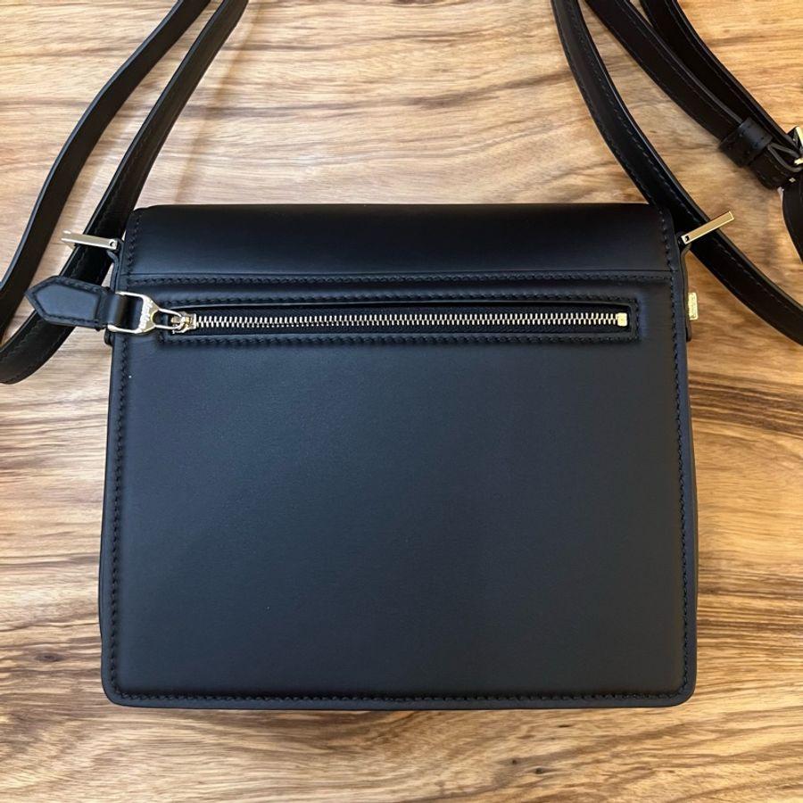Max Mara 經典款黑色 肩包-9