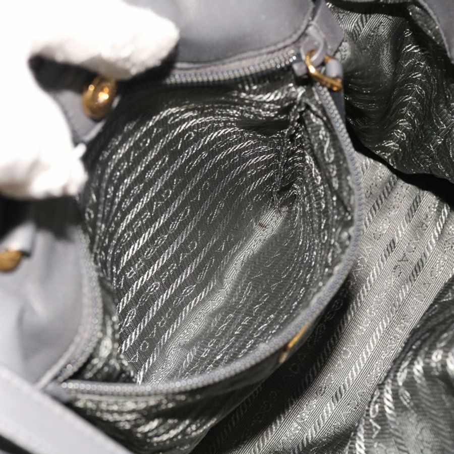 【日本直送】PRADA 尼龍雙肩手提包 灰色 正品 54970-22