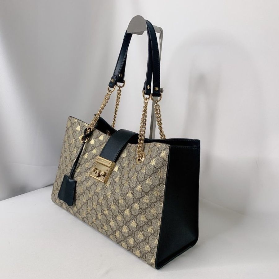 GUCCI PADLOCK GG中款蜜蜂肩揹包-2