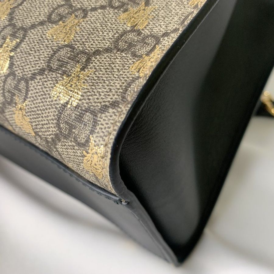 GUCCI PADLOCK GG中款蜜蜂肩揹包-15