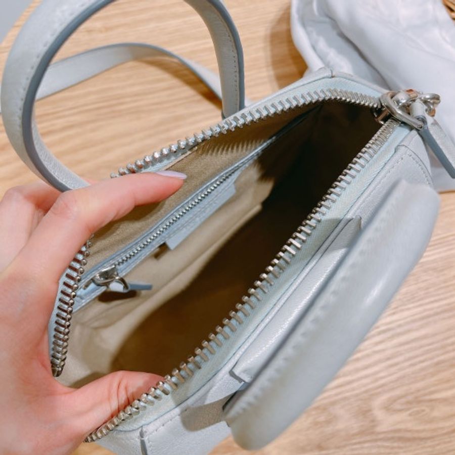 GIVENCHY 斜挎包淺灰色 手提包ANTIGONA MINI HANGBAG-4