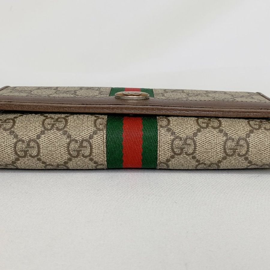 GUCCI Ophidia帆布WOC鏈帶包-12