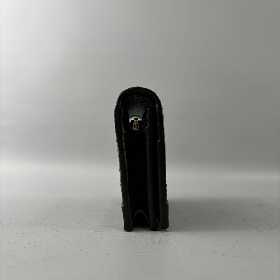 Gucci 523155經典老花Ophidia GG對開短夾-1