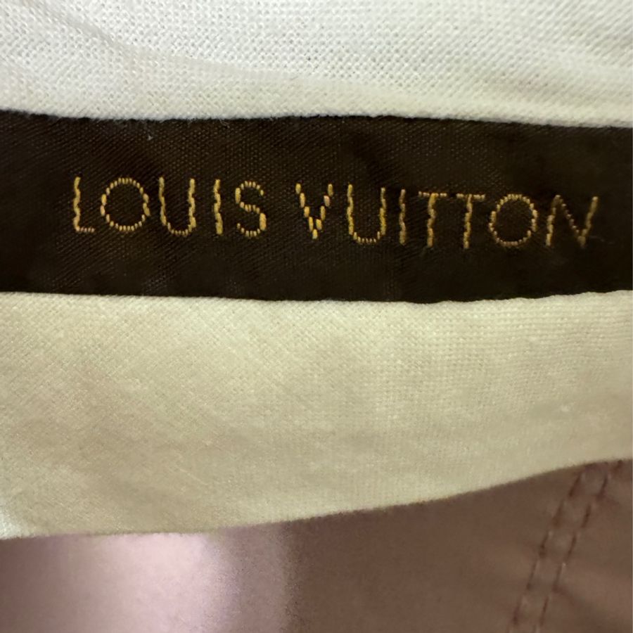 🍒LOUIS VUITTON 芋頭粉縫線裙size:40 / 2F231128-1-12