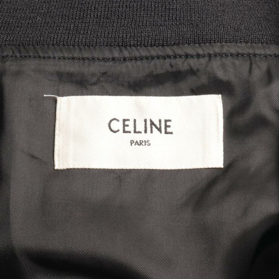 【日本直送】 CELINE 賽琳 泰迪熊 泰迪熊 夾克外套 符合 黑色 白色-2