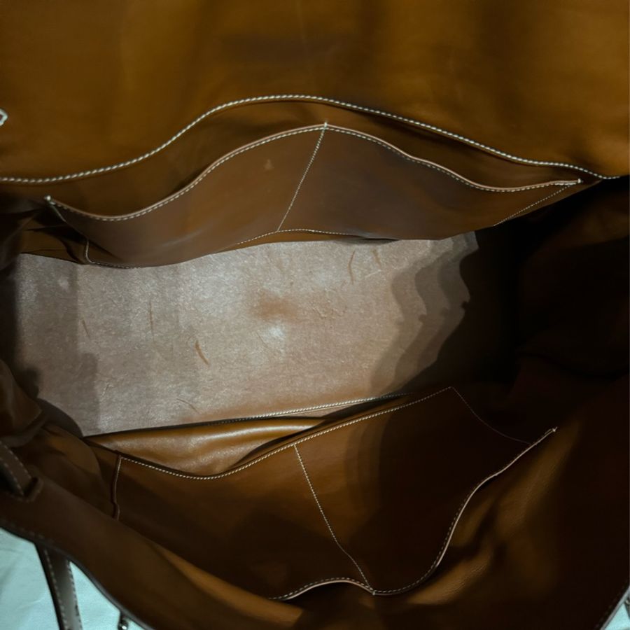 HERMÈS Travel Kelly 50 銀扣 絕版少見經典款-14
