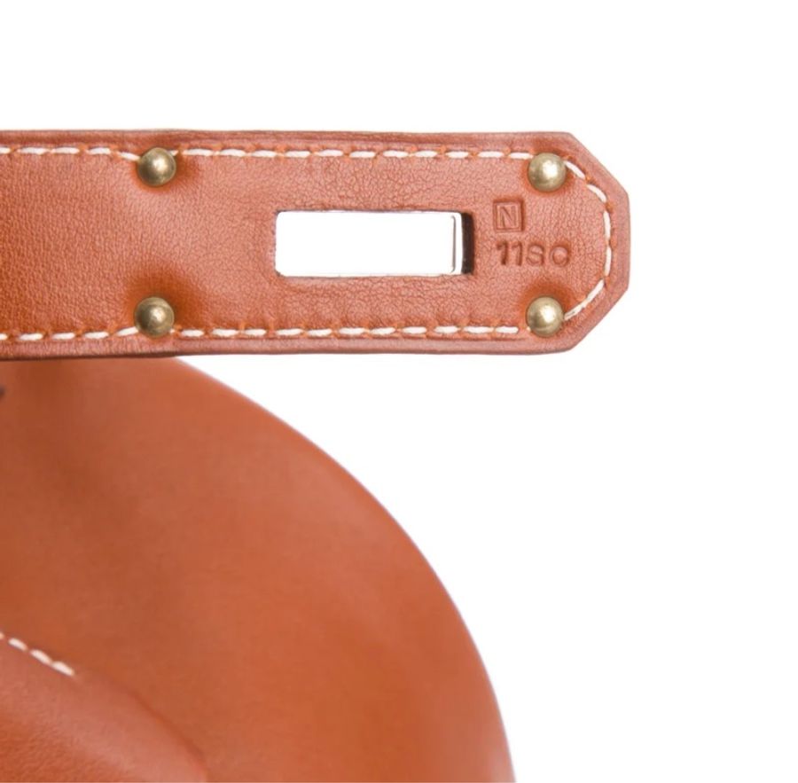 HERMÈS Travel Kelly 50 銀扣 絕版少見經典款-20