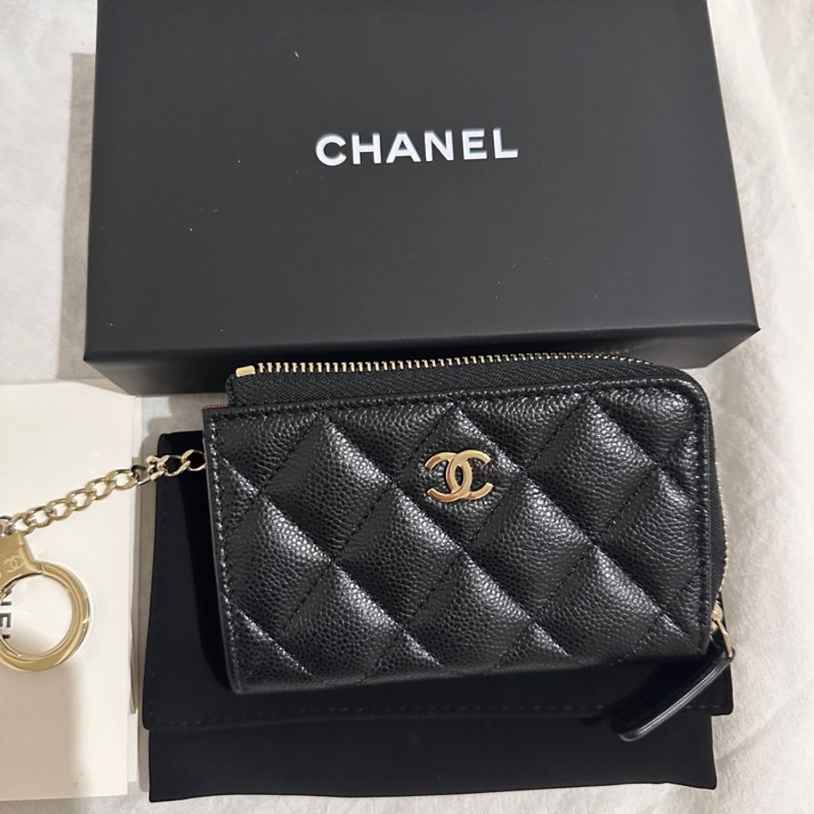 chanel 鑰匙卡包-0